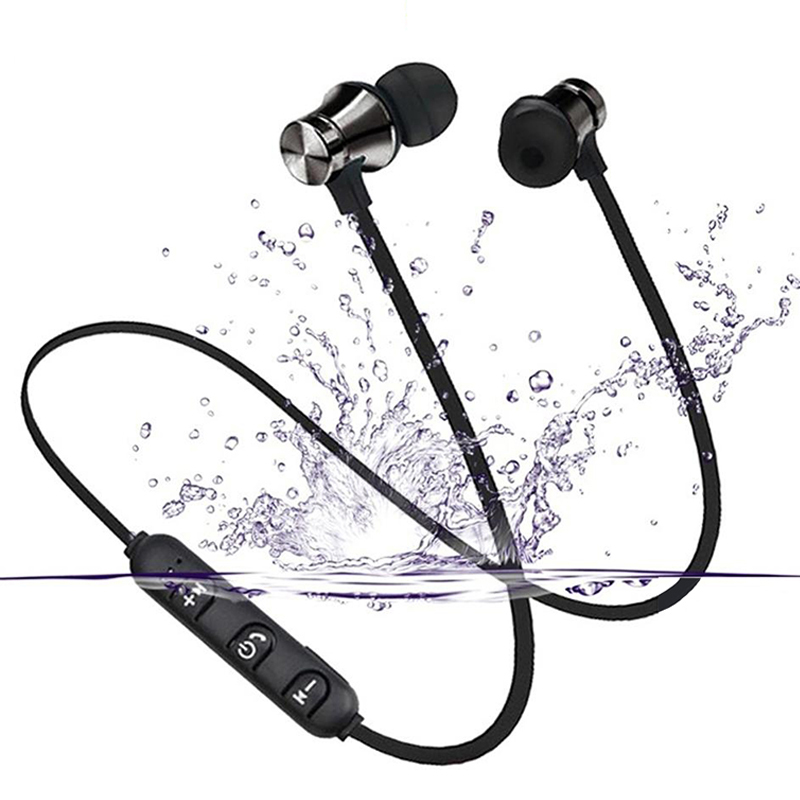 Magnetic Neckband Sports Earphones - XT-11 Bluetooth 4.2 Wireless Earphone Sports