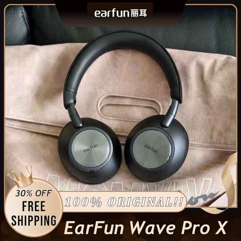 Anc Wireless Over Ear Headphones - Brand New EarFun Wave Pro X