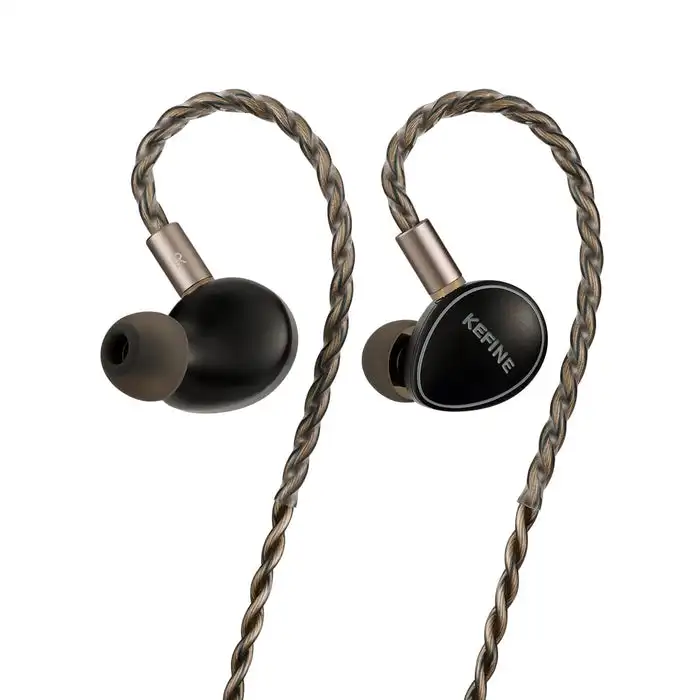 Planar Magnetic Iem Earphones - KEFINE Quatio In-Ear Earphones 2DD+2BA Hybrid