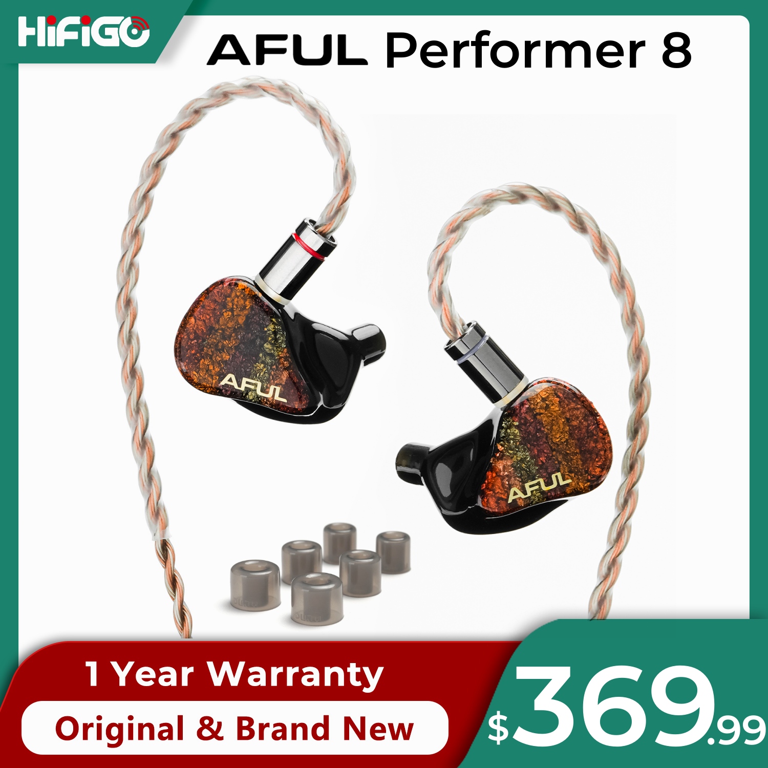 AFUL Performer 8/Performer8 Hy - огляд і ціна Planar Magnetic Iem Earphones