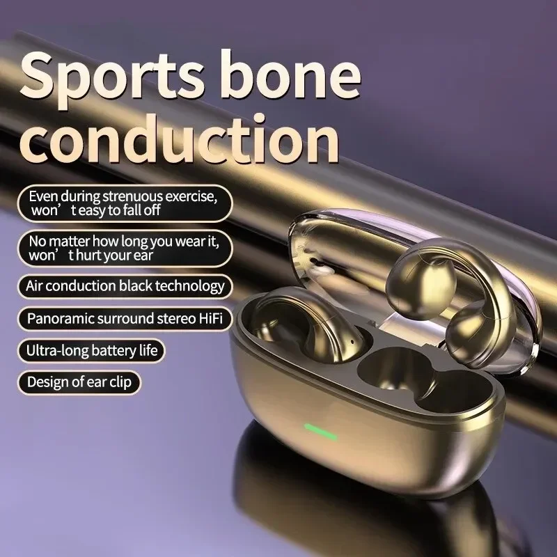 TWS Bluetooth Wireless Headpho - огляд і ціна Bone Conduction Running Headphones