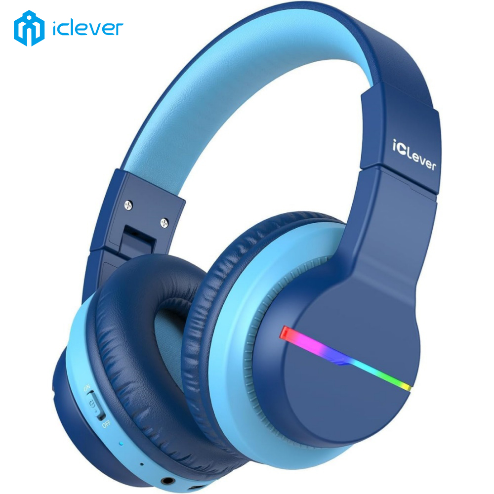 iClever BTH12 Kids Bluetooth H - огляд і ціна Anc Wireless Over Ear Headphones