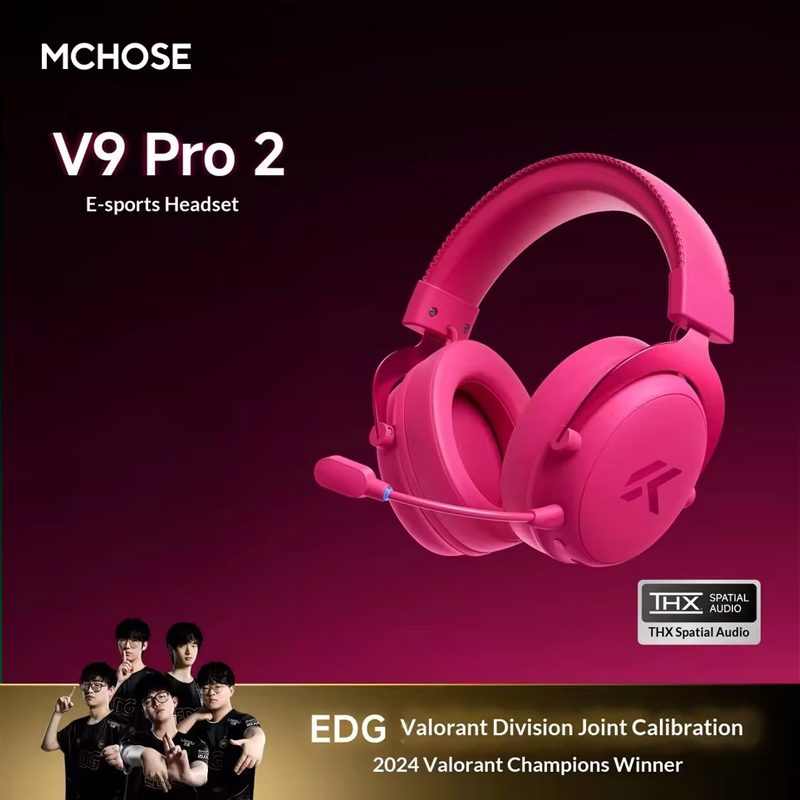 MCHOSE V9 Pro 2 E-sports  Wire - огляд і ціна Anc Wireless Over Ear Headphones