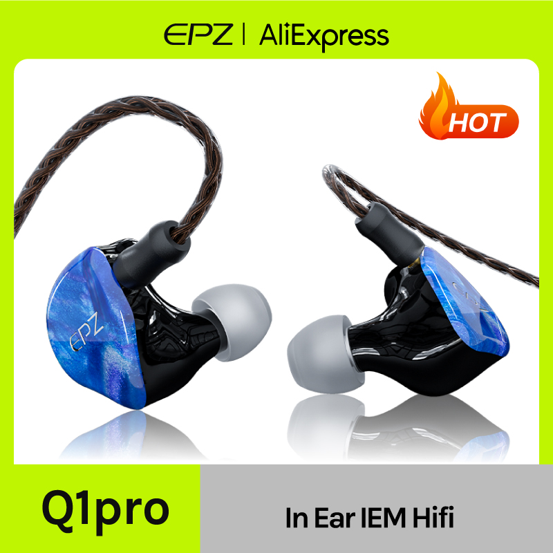 EPZ Q1 Pro Yunshuilan Earphone - огляд і ціна Planar Magnetic Iem Earphones